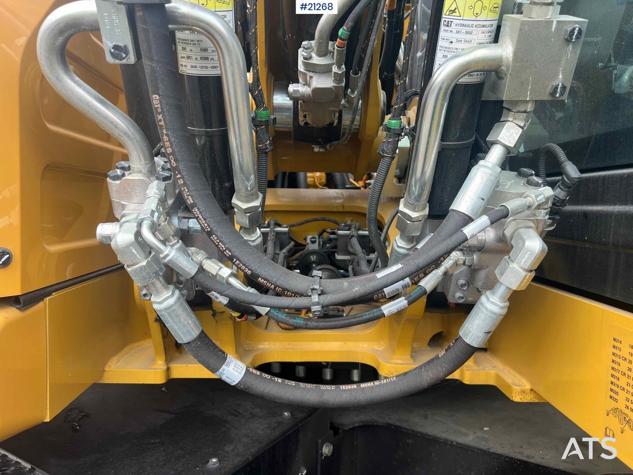 Excavadora de ruedas CAT M315: foto 16