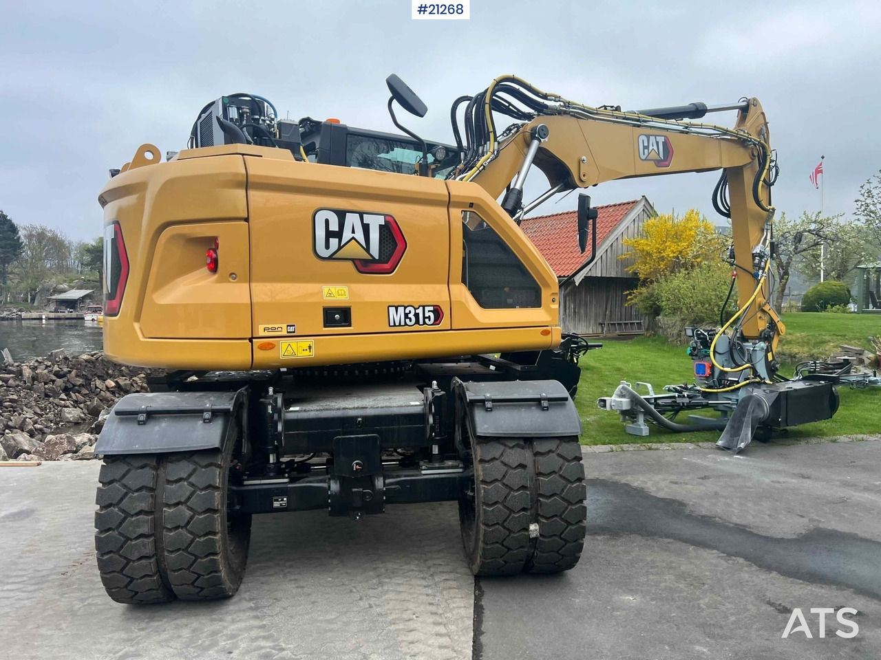 Excavadora de ruedas CAT M315: foto 15