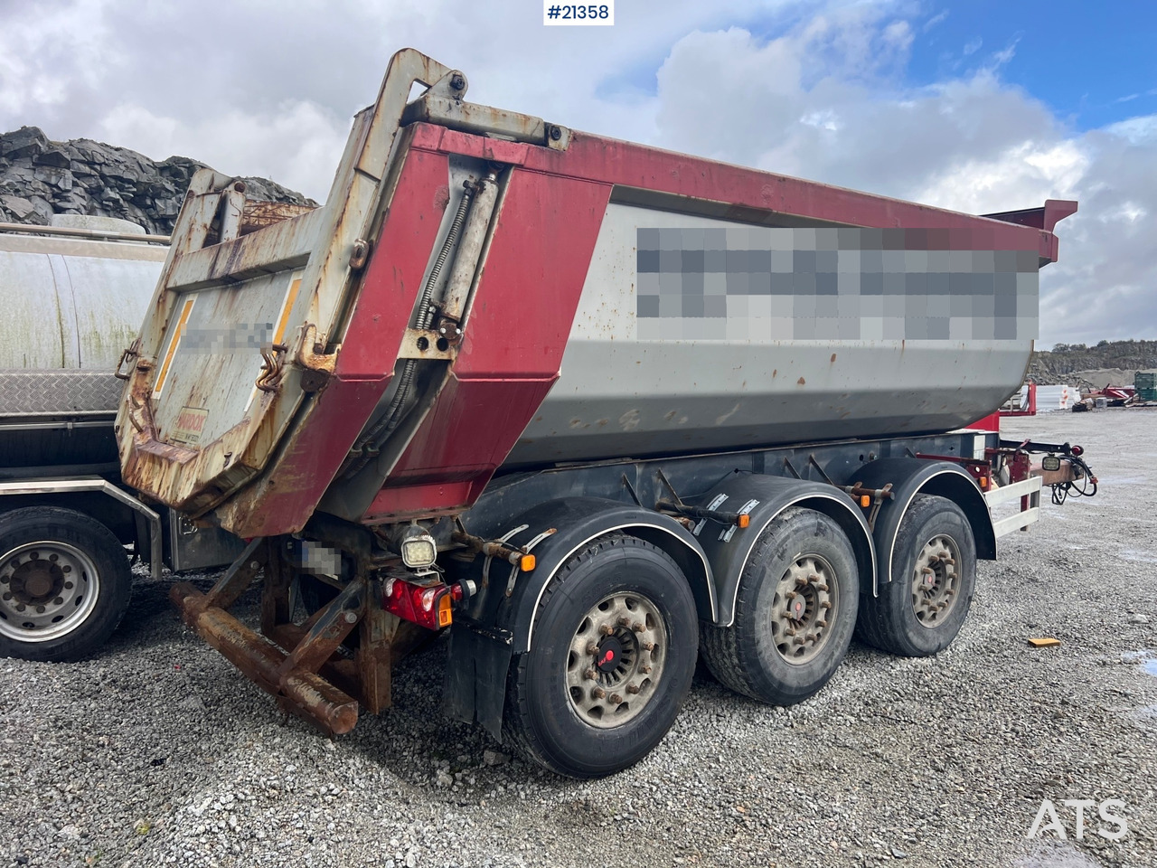 Carnehl 3 akslet - Remolque volquete: foto 3 Carnehl 3 akslet - Remolque volquete: foto 3