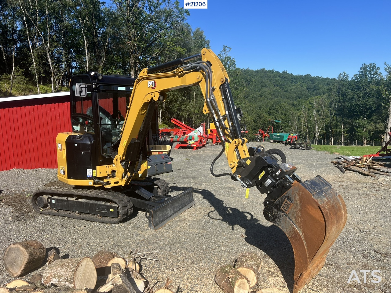 Caterpillar 302.7 CR - Miniexcavadora: foto 1 Caterpillar 302.7 CR - Miniexcavadora: foto 1