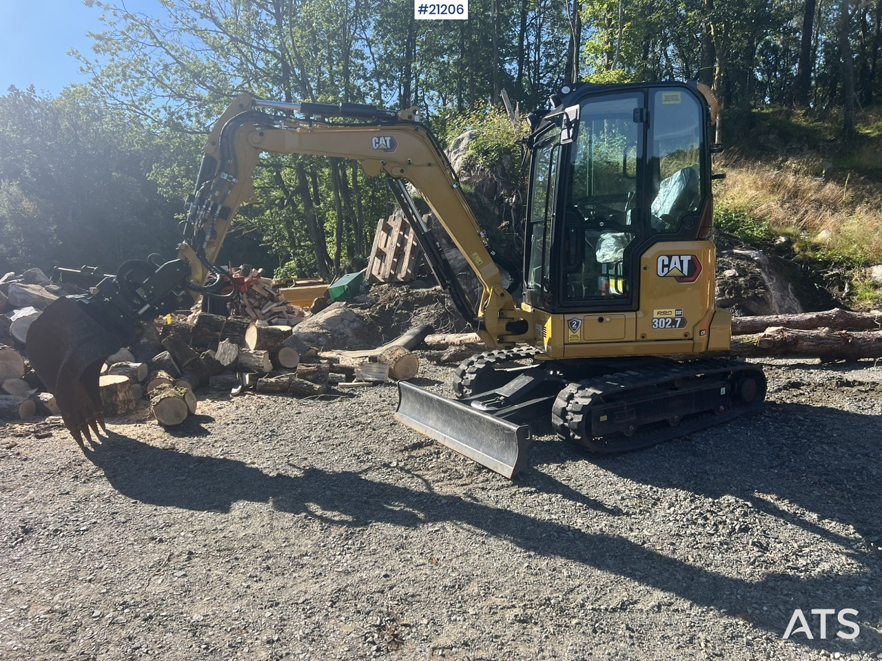 Caterpillar 302.7 CR - Miniexcavadora: foto 5 Caterpillar 302.7 CR - Miniexcavadora: foto 5
