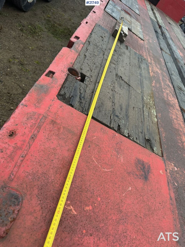 Damm 3SD335 3 akslet maskintralle - Semirremolque góndola rebajadas: foto 4 Damm 3SD335 3 akslet maskintralle - Semirremolque góndola rebajadas: foto 4