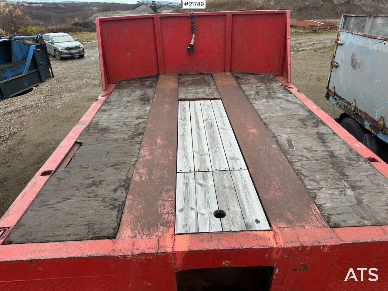 Damm 3SD335 3 akslet maskintralle - Semirremolque góndola rebajadas: foto 2 Damm 3SD335 3 akslet maskintralle - Semirremolque góndola rebajadas: foto 2