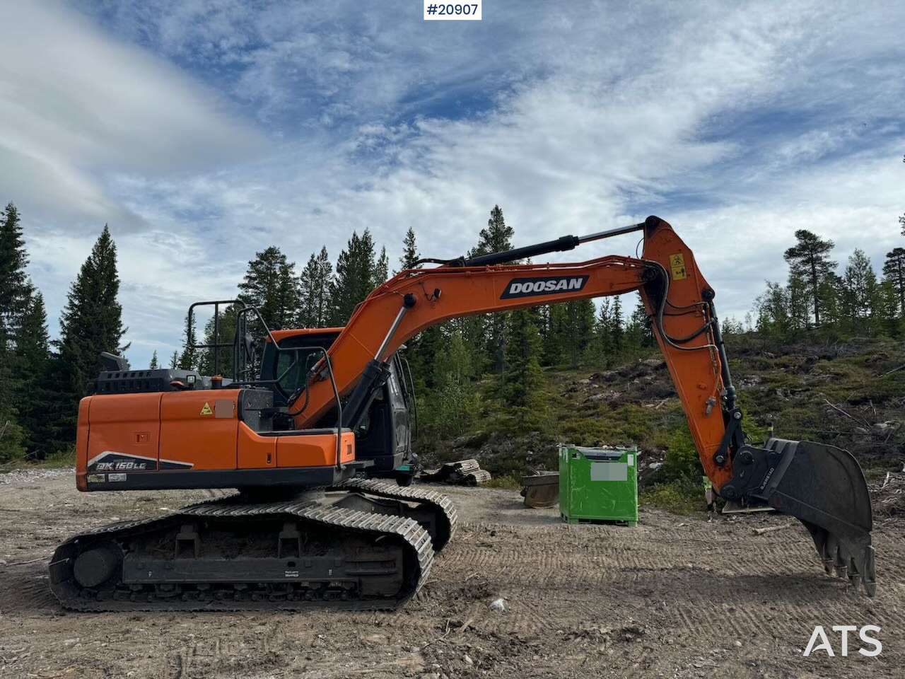 Doosan DX160LC - Excavadora de cadenas: foto 5 Doosan DX160LC - Excavadora de cadenas: foto 5