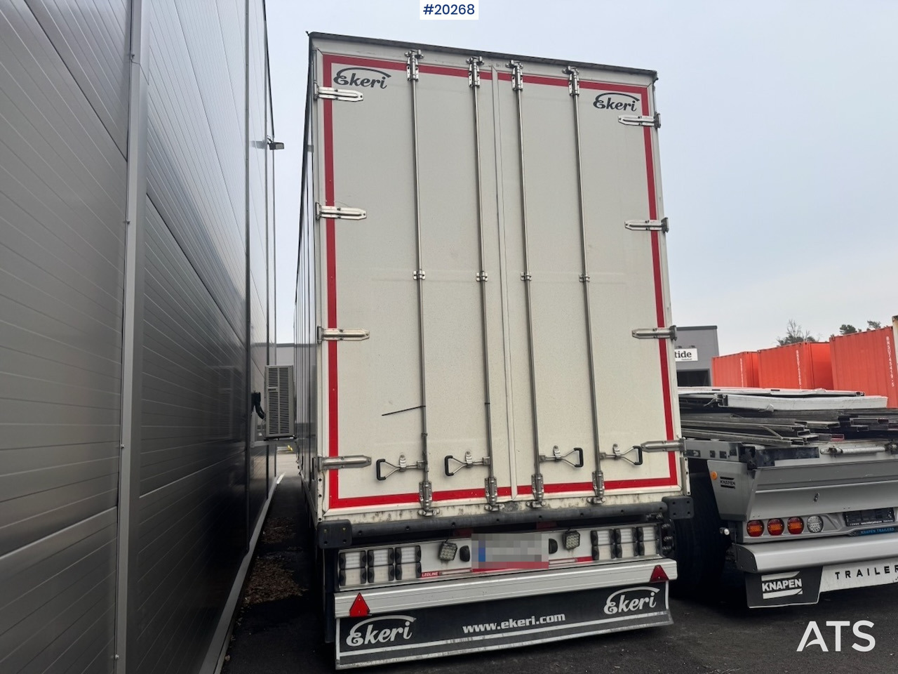 Ekeri Jumbo semi - Semirremolque caja cerrada: foto 4 Ekeri Jumbo semi - Semirremolque caja cerrada: foto 4