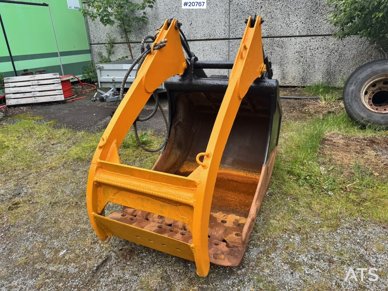 Graveskuffe m klype - Cazo para excavadora para Maquinaria de construcción: foto 2 Graveskuffe m klype - Cazo para excavadora para Maquinaria de construcción: foto 2