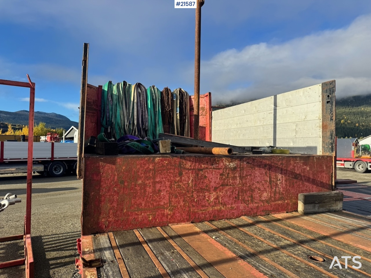 HRD Kransemi - Semirremolque plataforma/ Caja abierta: foto 5 HRD Kransemi - Semirremolque plataforma/ Caja abierta: foto 5