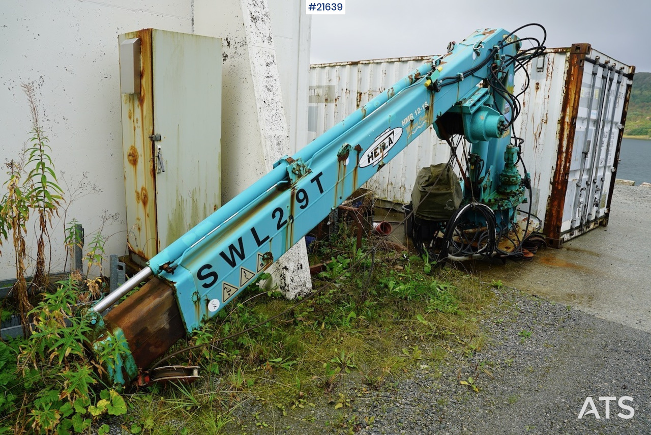 Heila Heila HMR12-1S kran med vinsj (stått på båt) - Grúa para camión: foto 1 Heila Heila HMR12-1S kran med vinsj (stått på båt) - Grúa para camión: foto 1
