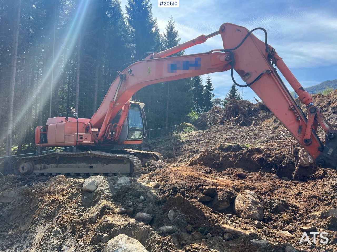 Hitachi EX285 - Excavadora: foto 1 Hitachi EX285 - Excavadora: foto 1