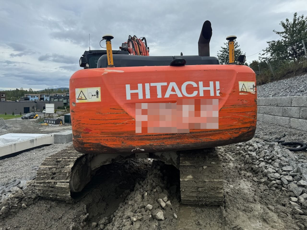 Hitachi ZX210LC-5B Beltegraver m/ tilt, skuffe og GPS. - Excavadora de cadenas: foto 2 Hitachi ZX210LC-5B Beltegraver m/ tilt, skuffe og GPS. - Excavadora de cadenas: foto 2