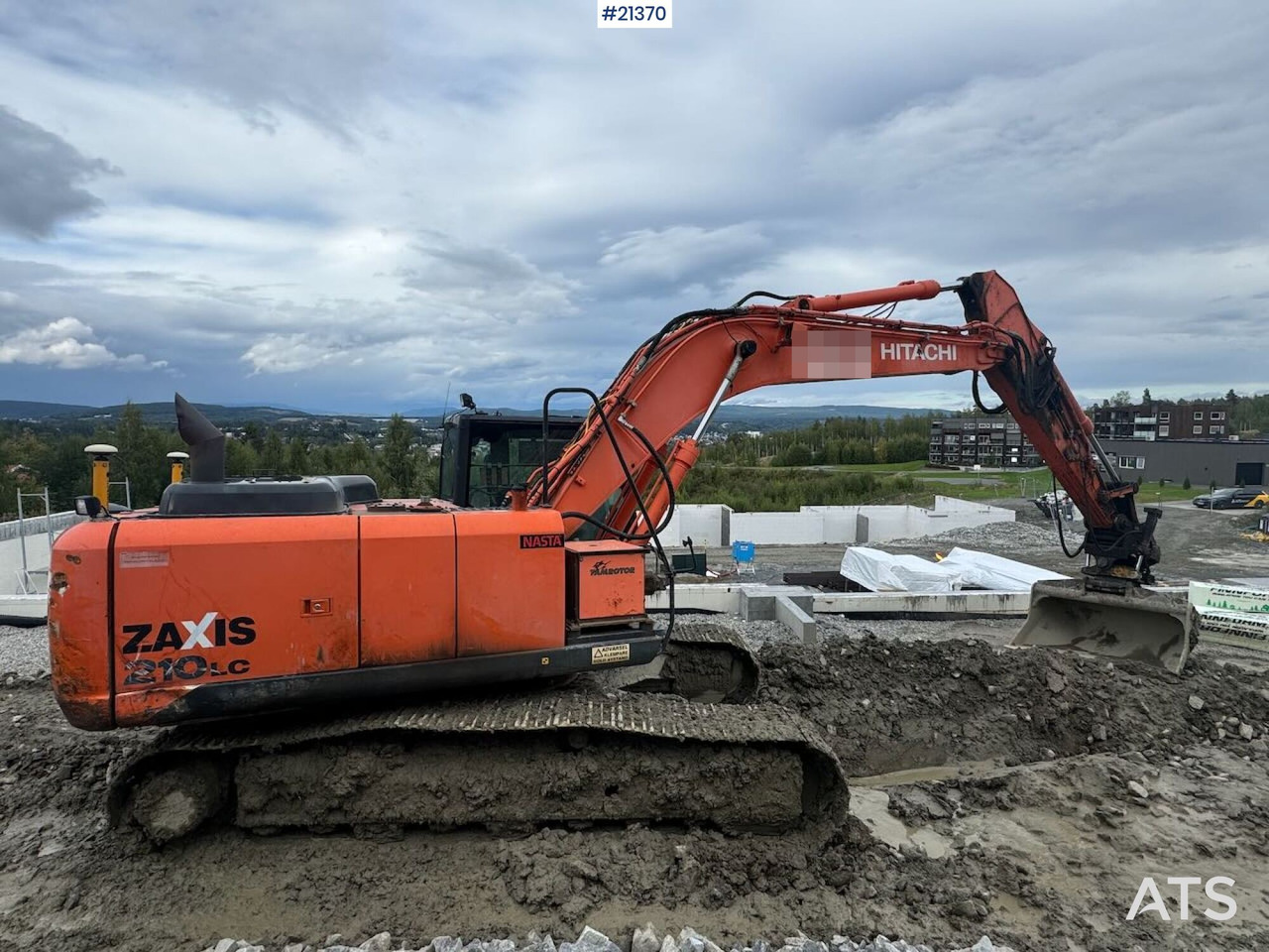 Hitachi ZX210LC-5B Beltegraver m/ tilt, skuffe og GPS. - Excavadora de cadenas: foto 4 Hitachi ZX210LC-5B Beltegraver m/ tilt, skuffe og GPS. - Excavadora de cadenas: foto 4