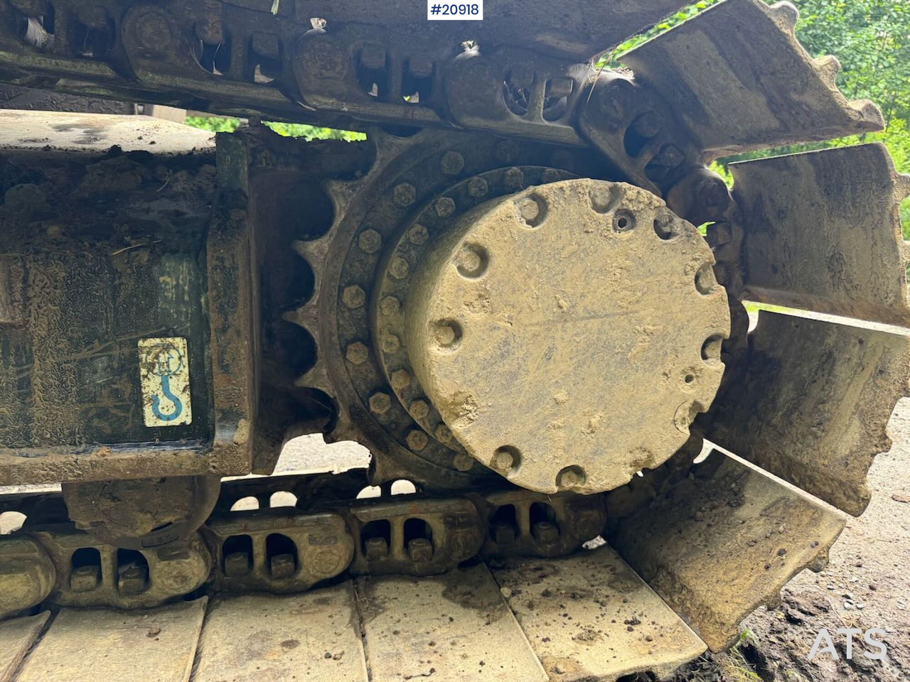 Excavadora de cadenas Hitachi ZX225: foto 9