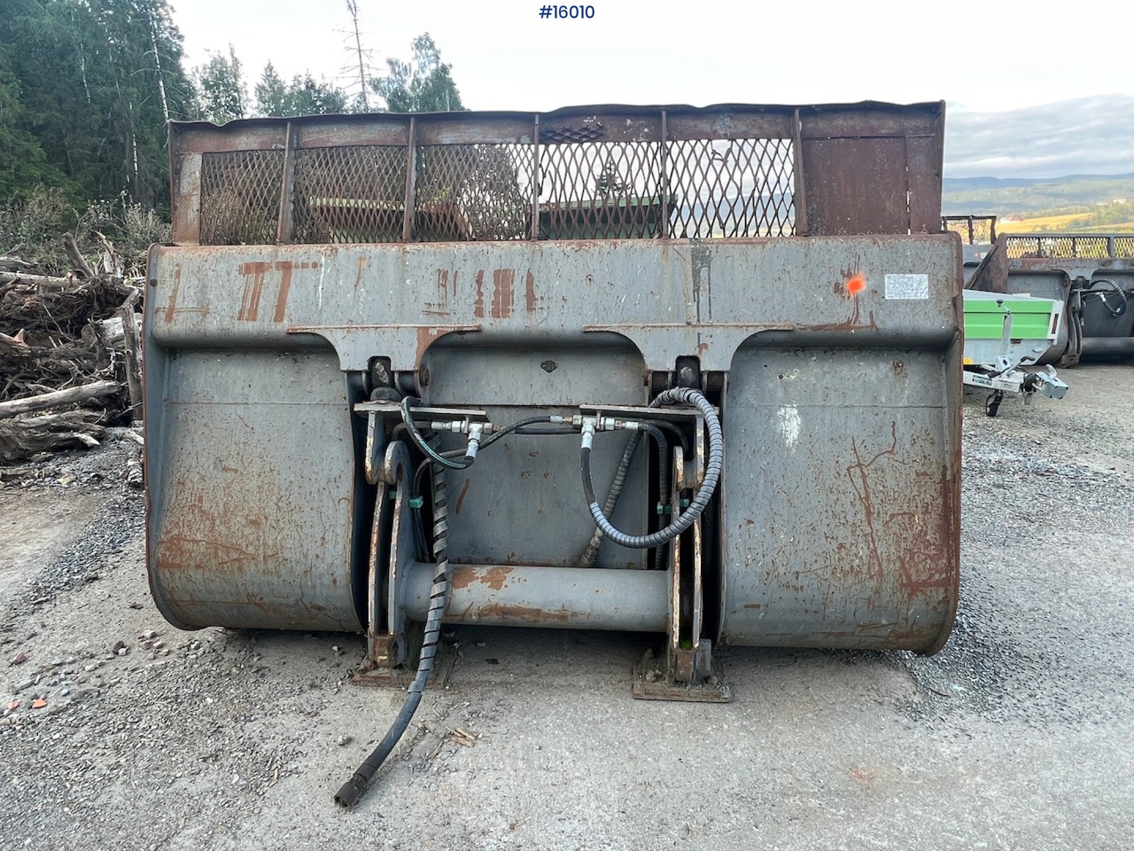 Hjullasterskuffe m/ liten BM feste - Cazo para excavadora para Maquinaria de construcción: foto 3 Hjullasterskuffe m/ liten BM feste - Cazo para excavadora para Maquinaria de construcción: foto 3