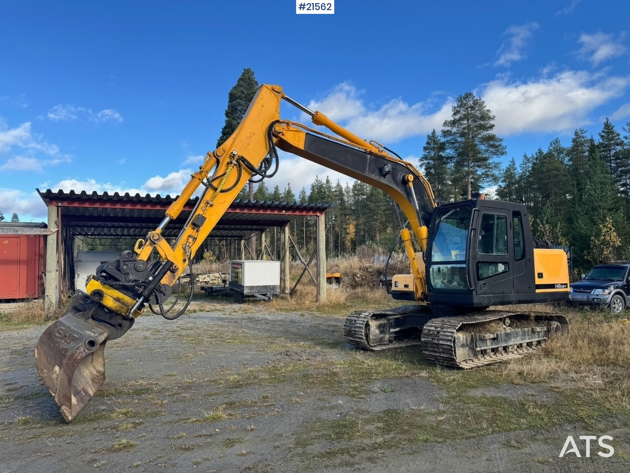 Hyundai 140LC-7 Beltegraver - Excavadora de cadenas: foto 1 Hyundai 140LC-7 Beltegraver - Excavadora de cadenas: foto 1