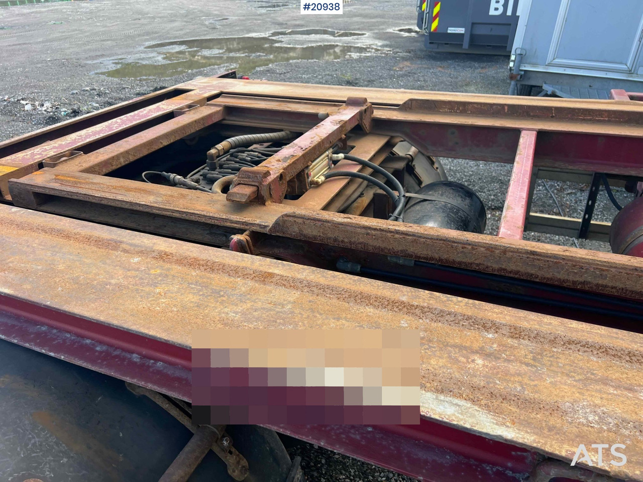 Remolque multilift/ Portacontenedores de cadenas Istrail 3 akslet krokslep: foto 29