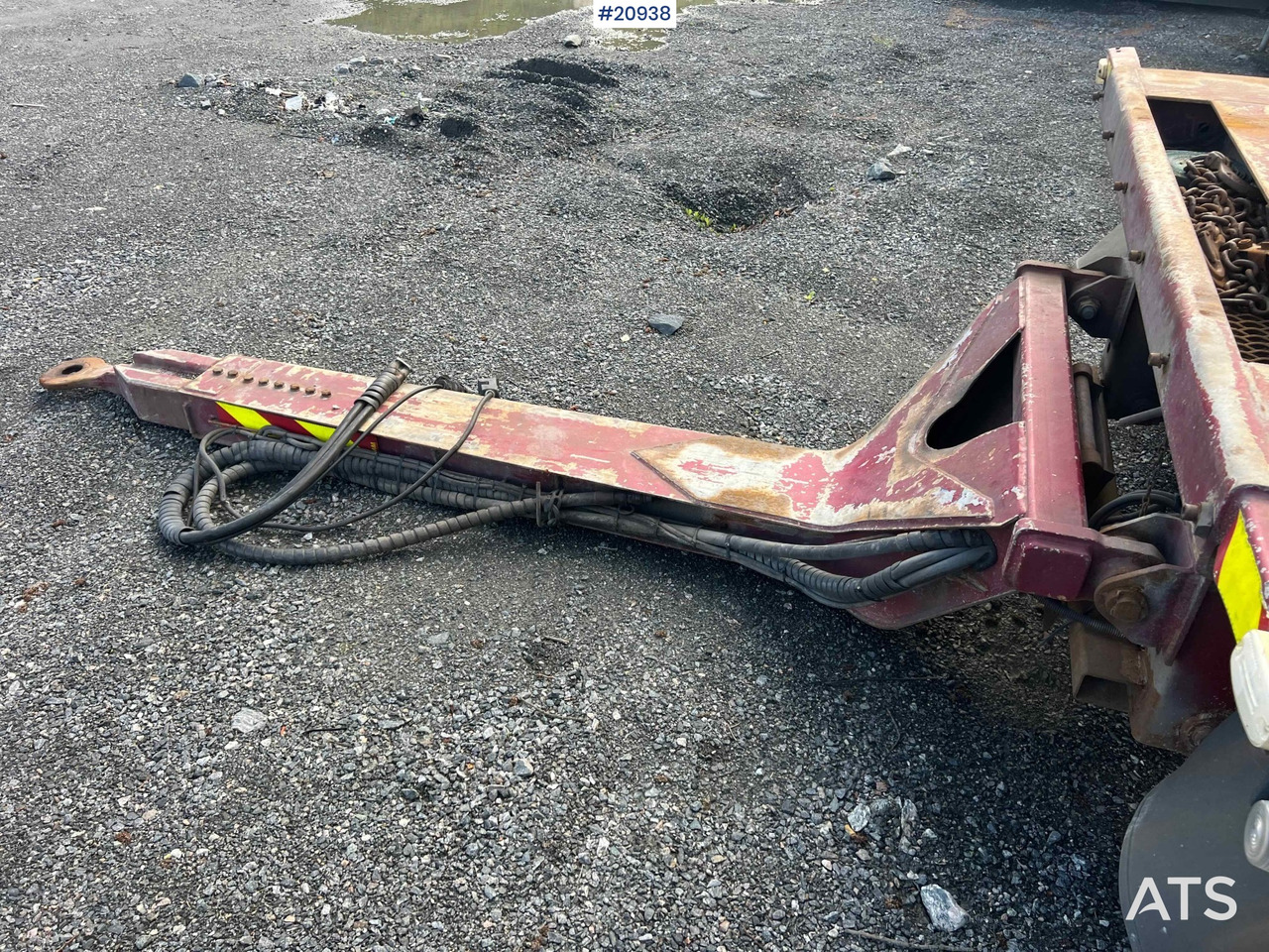 Remolque multilift/ Portacontenedores de cadenas Istrail 3 akslet krokslep: foto 19