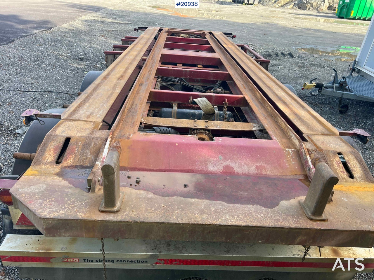Remolque multilift/ Portacontenedores de cadenas Istrail 3 akslet krokslep: foto 31