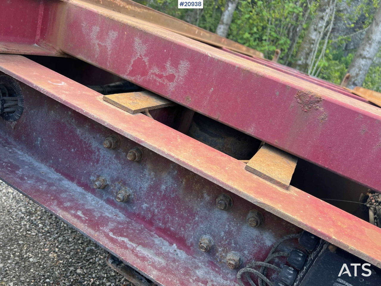 Remolque multilift/ Portacontenedores de cadenas Istrail 3 akslet krokslep: foto 28