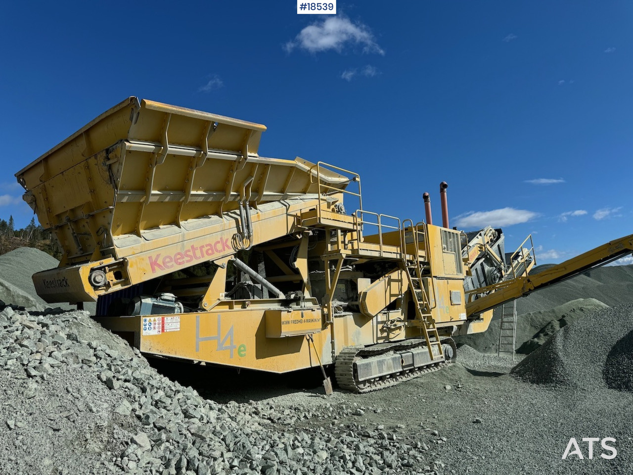 Trituradora de cono Keestrack H4E: foto 12 Trituradora de cono Keestrack H4E: foto 12