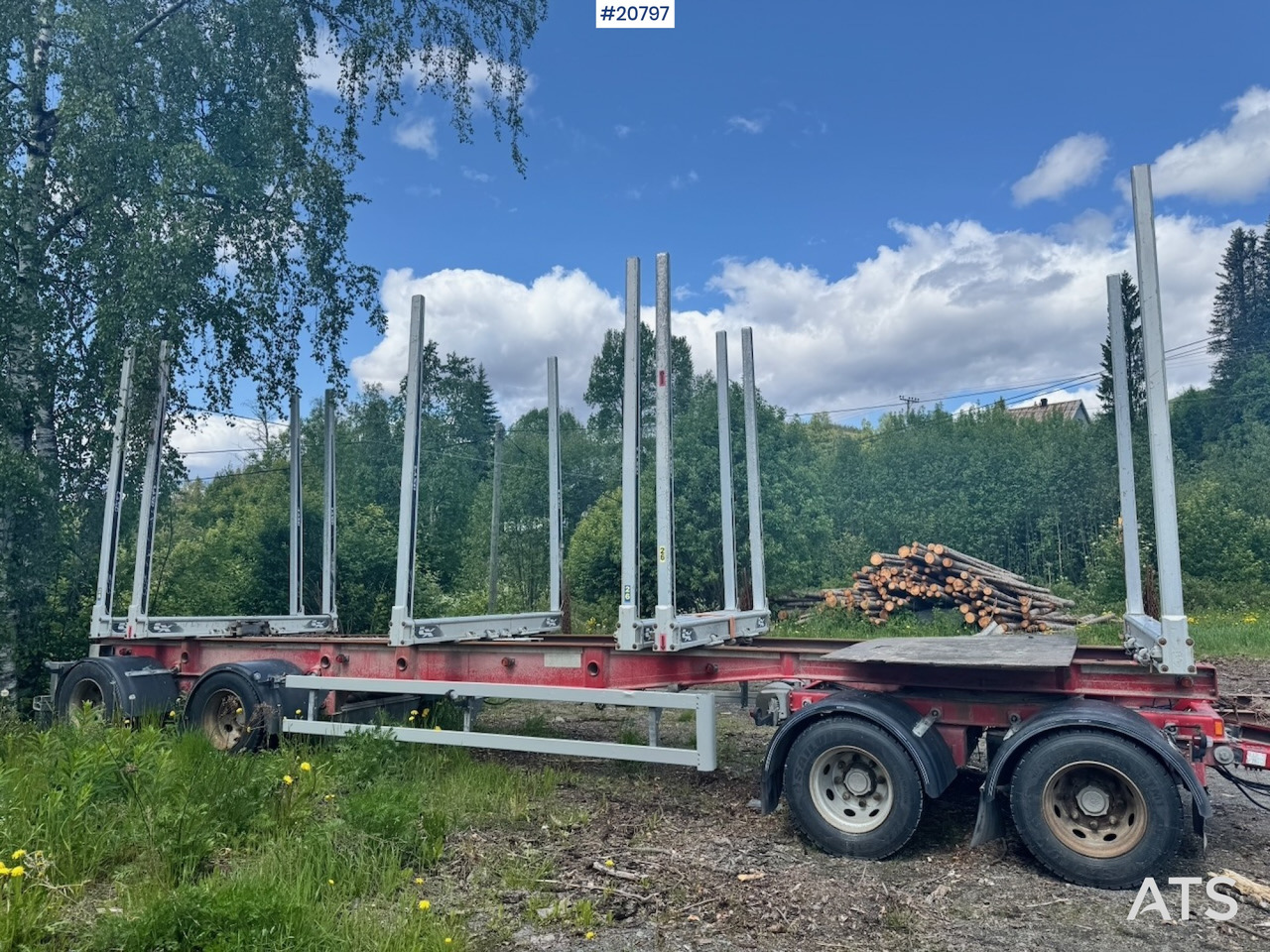 Kilafors Tømmerhenger - Remolque maderero: foto 5 Kilafors Tømmerhenger - Remolque maderero: foto 5