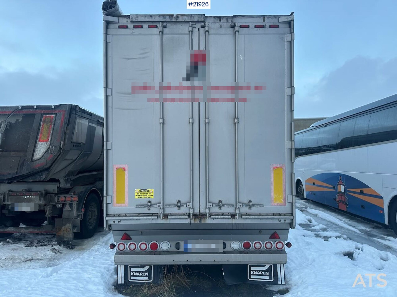 Knapen Kcw Walking floor 33 pallers - Semirremolque piso movil: foto 5 Knapen Kcw Walking floor 33 pallers - Semirremolque piso movil: foto 5