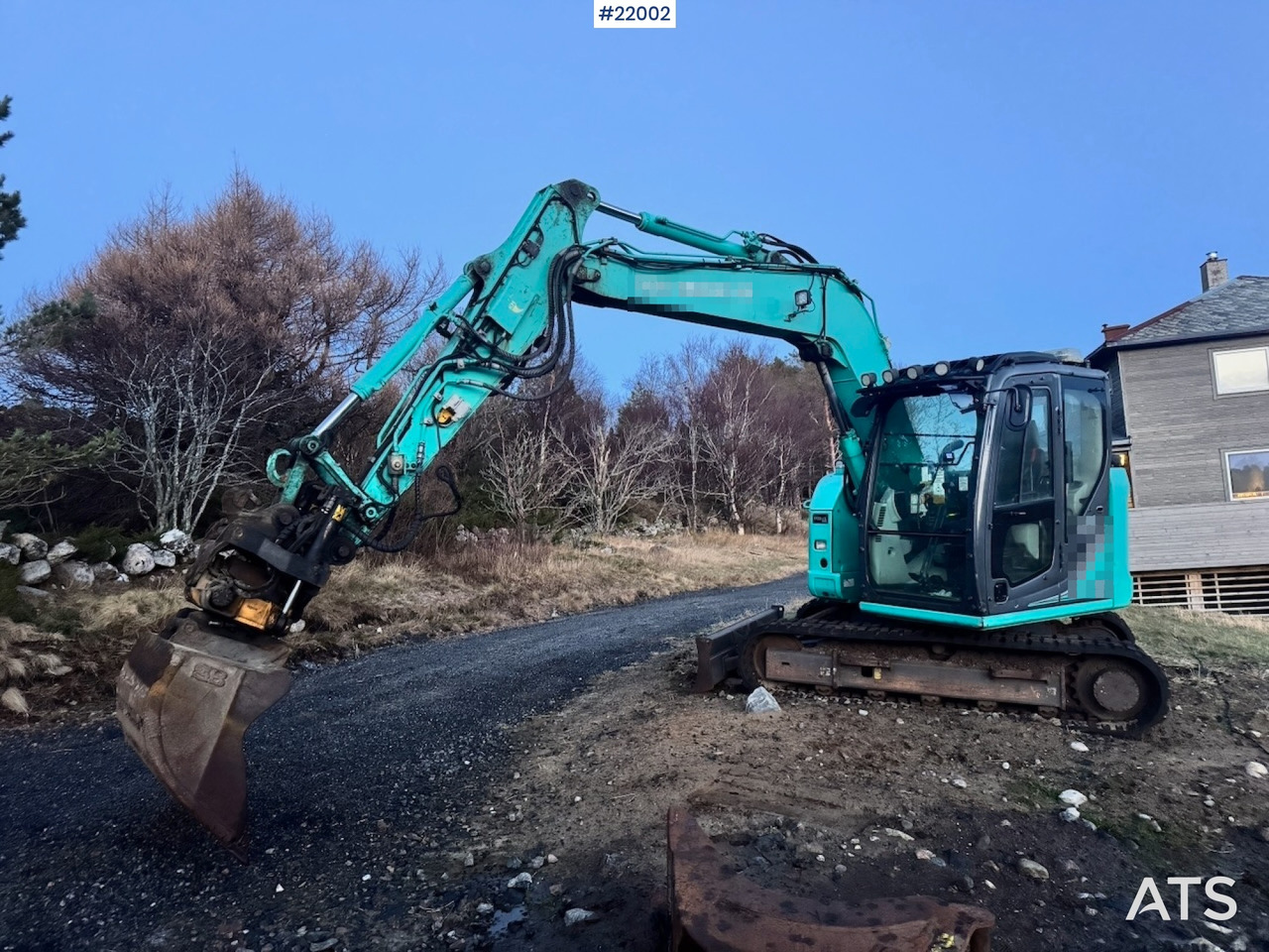 Kobelco 2016 Kobelco SK75SR Beltegraver m/ Rototilt og Pusseskuffe. - Excavadora: foto 2 Kobelco 2016 Kobelco SK75SR Beltegraver m/ Rototilt og Pusseskuffe. - Excavadora: foto 2