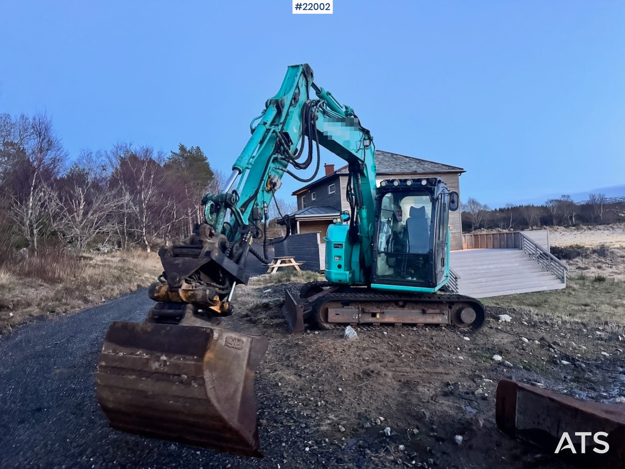 Kobelco 2016 Kobelco SK75SR Beltegraver m/ Rototilt og Pusseskuffe. - Excavadora: foto 3 Kobelco 2016 Kobelco SK75SR Beltegraver m/ Rototilt og Pusseskuffe. - Excavadora: foto 3