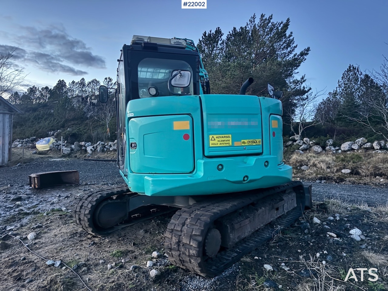 Kobelco 2016 Kobelco SK75SR Beltegraver m/ Rototilt og Pusseskuffe. - Excavadora: foto 5 Kobelco 2016 Kobelco SK75SR Beltegraver m/ Rototilt og Pusseskuffe. - Excavadora: foto 5