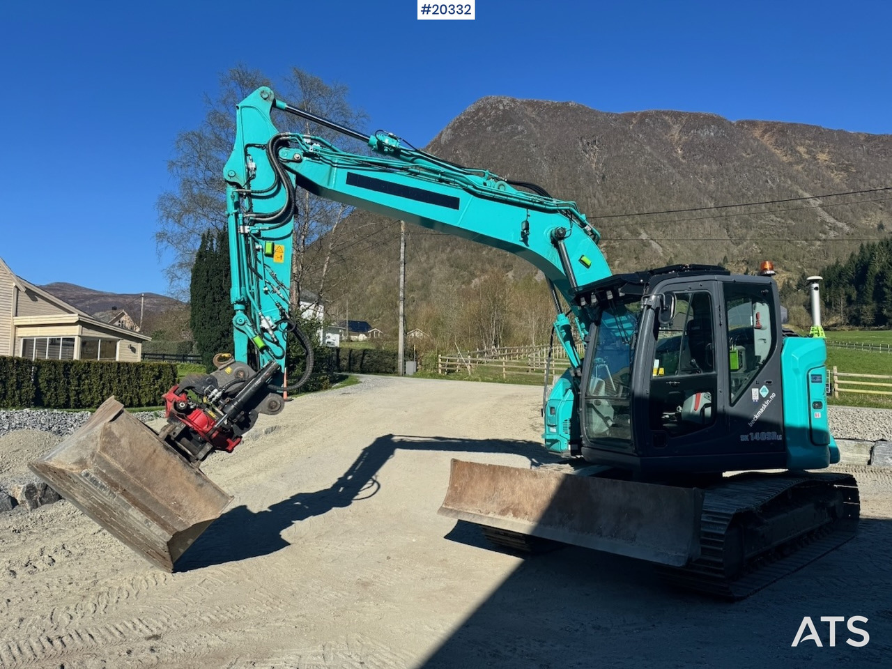 Excavadora Kobelco SK140SRLC-7: foto 1