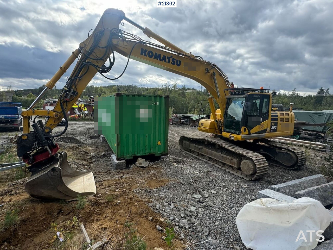 Komatsu PC290LC-11 Beltegraver m/ tilt og 2 skuffer - Excavadora de cadenas: foto 2 Komatsu PC290LC-11 Beltegraver m/ tilt og 2 skuffer - Excavadora de cadenas: foto 2