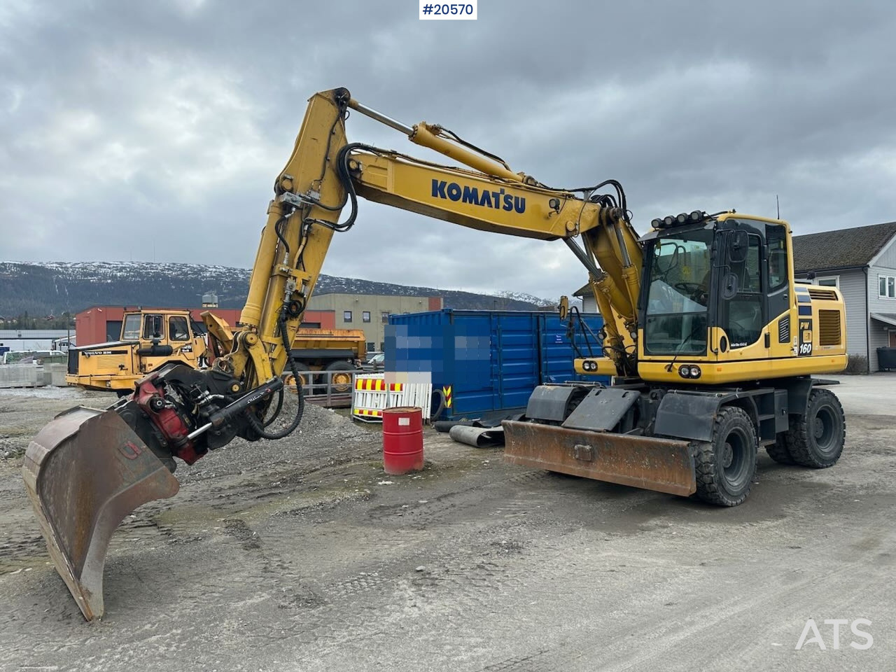 Komatsu PW160-10 - Excavadora: foto 1 Komatsu PW160-10 - Excavadora: foto 1