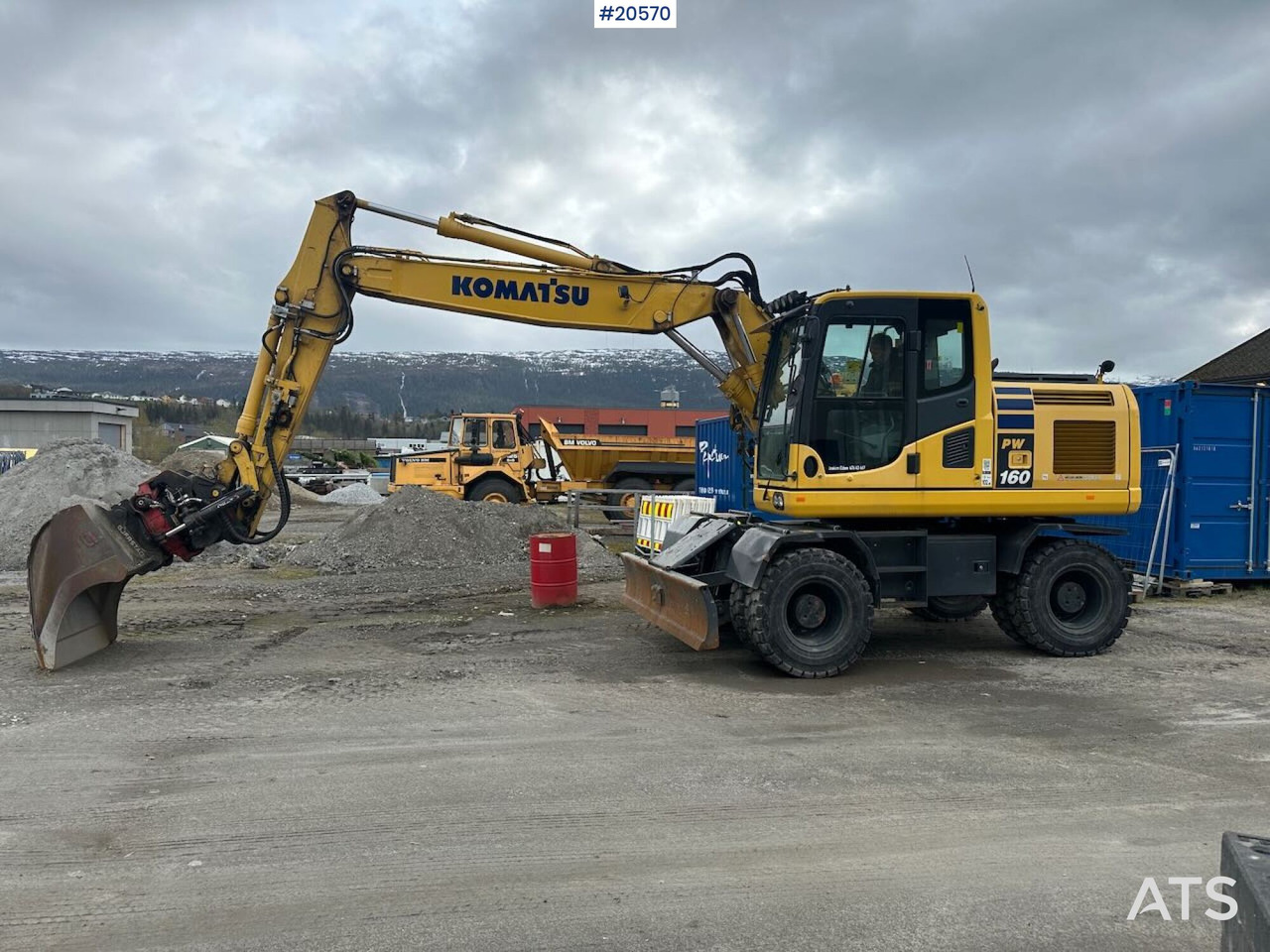 Komatsu PW160-10 - Excavadora: foto 2 Komatsu PW160-10 - Excavadora: foto 2