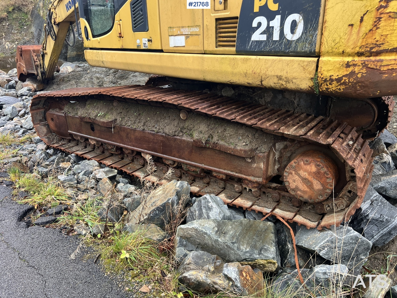 Komatsu pc210lc-8 gravemaskin m/ tannskuffe - Excavadora: foto 3 Komatsu pc210lc-8 gravemaskin m/ tannskuffe - Excavadora: foto 3