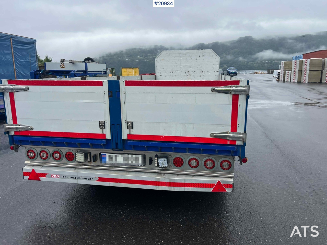 Konar 3 akslet plankjerre - Remolque plataforma/ Caja abierta: foto 5 Konar 3 akslet plankjerre - Remolque plataforma/ Caja abierta: foto 5