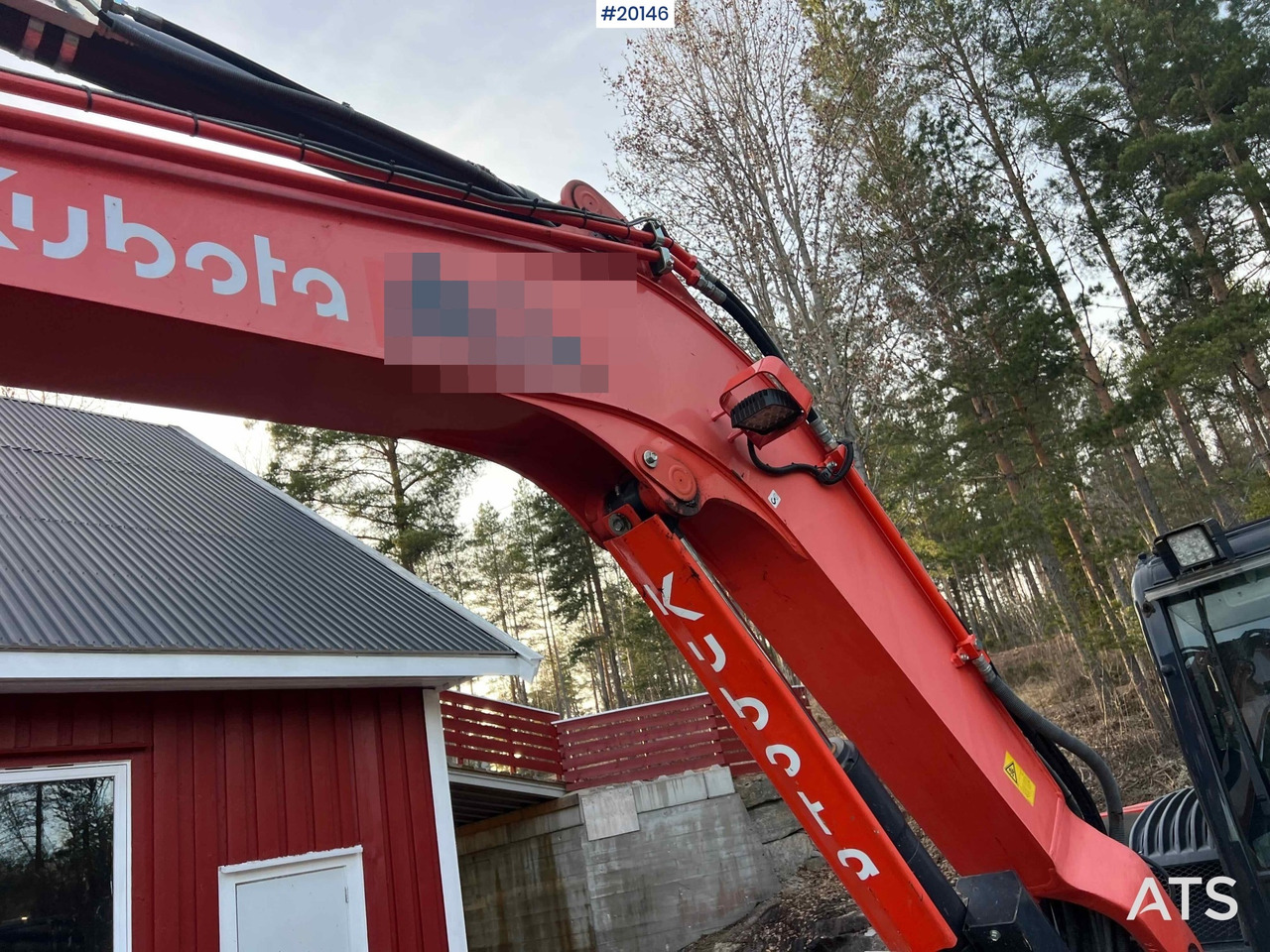 Excavadora Kubota KX080-4: foto 36