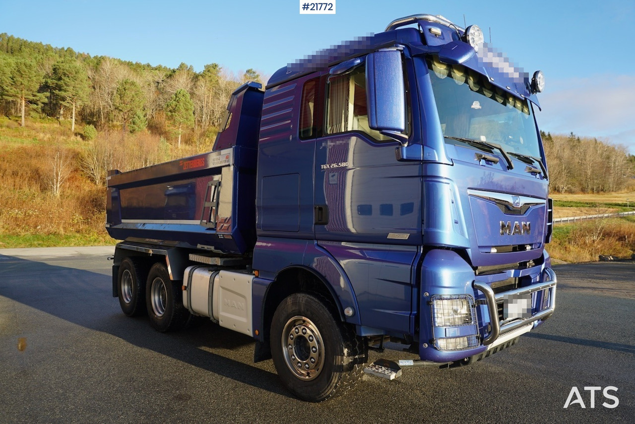 MAN 2018 Man TGX 26.580 6x4 tippbil med stålfjæring - Camión volquete: foto 3 MAN 2018 Man TGX 26.580 6x4 tippbil med stålfjæring - Camión volquete: foto 3