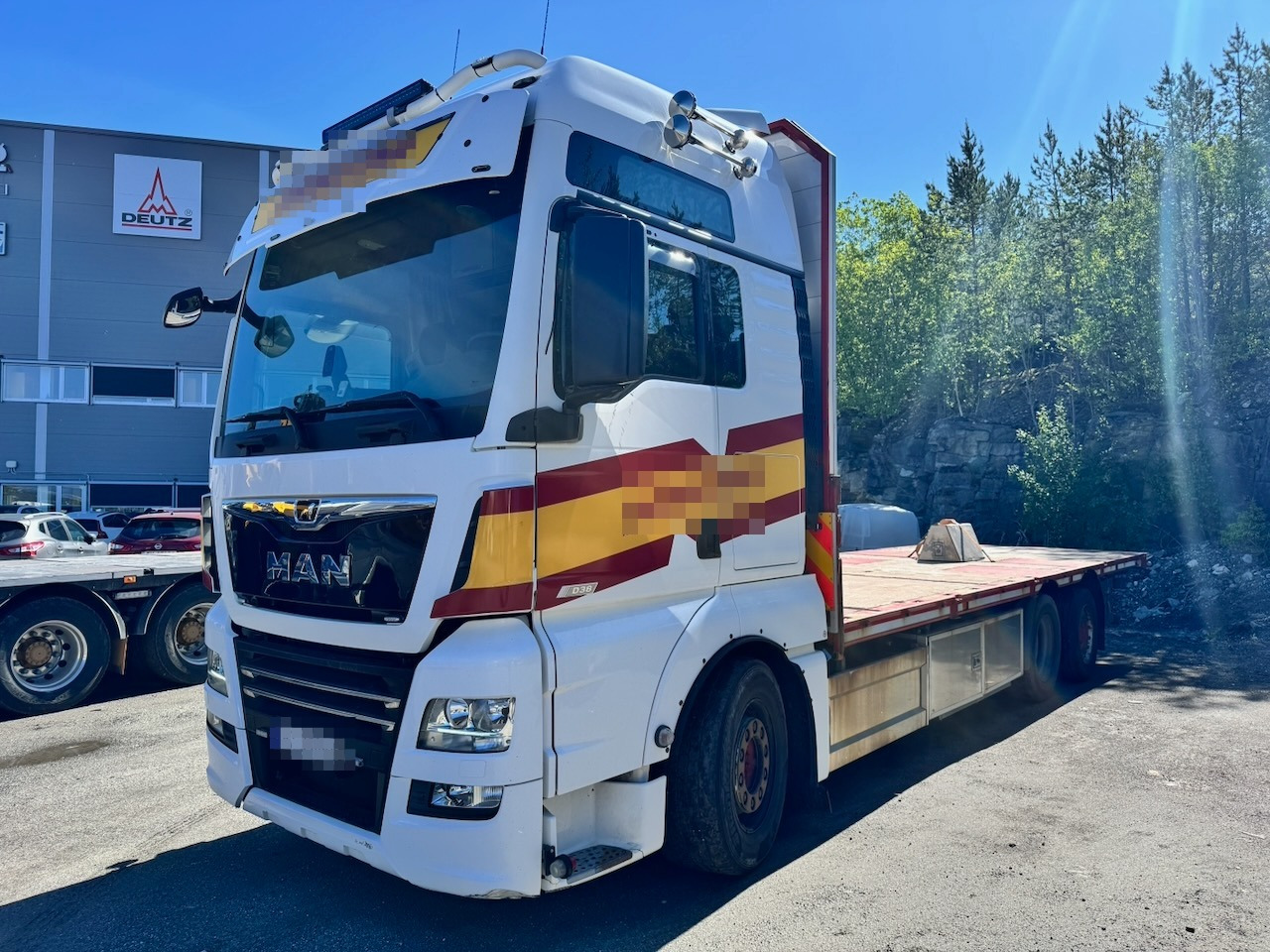 MAN TGX 580 - Camión caja abierta: foto 1 MAN TGX 580 - Camión caja abierta: foto 1