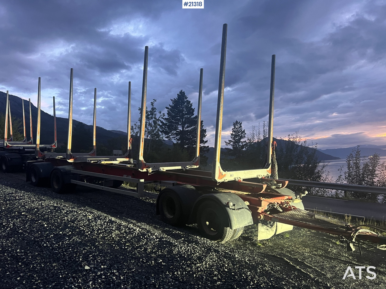 MVB10 MVB10-FLS4 4 akslet Tømmerhenger - Remolque maderero: foto 2 MVB10 MVB10-FLS4 4 akslet Tømmerhenger - Remolque maderero: foto 2