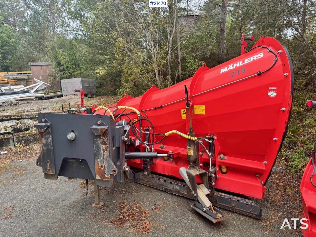 Mãhlers DPH3700 - Cuchilla quitanieves: foto 1 Mãhlers DPH3700 - Cuchilla quitanieves: foto 1