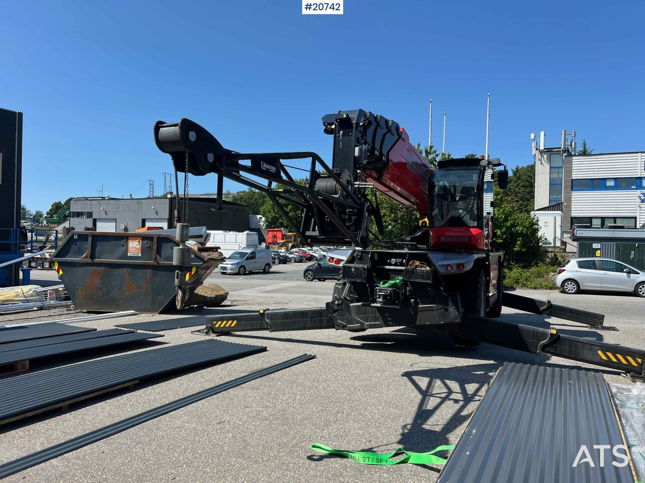 Manitou MRT 3570 - Manipulador telescópico: foto 4 Manitou MRT 3570 - Manipulador telescópico: foto 4