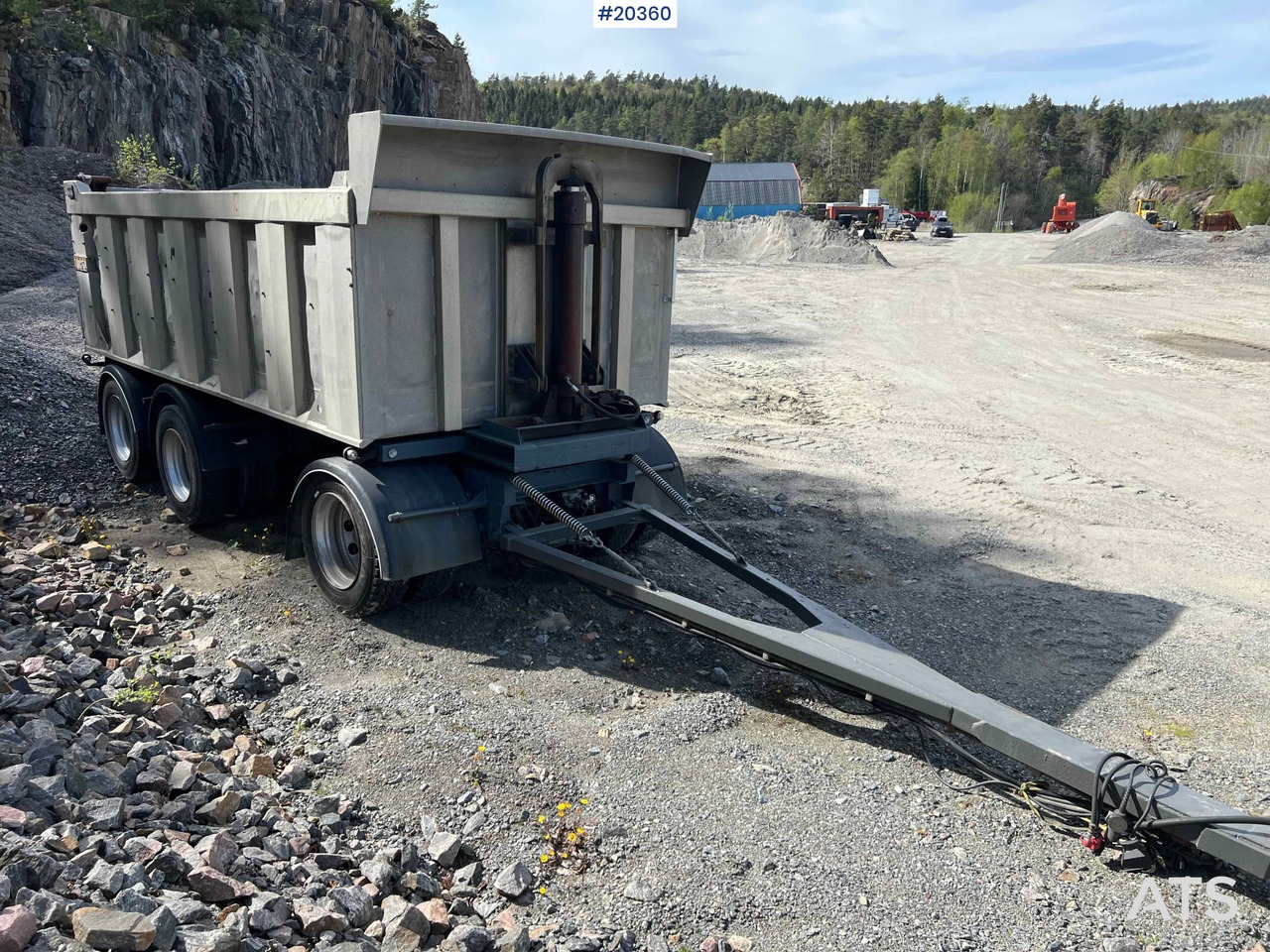 Maur 3 akslet slephenger - Remolque volquete: foto 2 Maur 3 akslet slephenger - Remolque volquete: foto 2