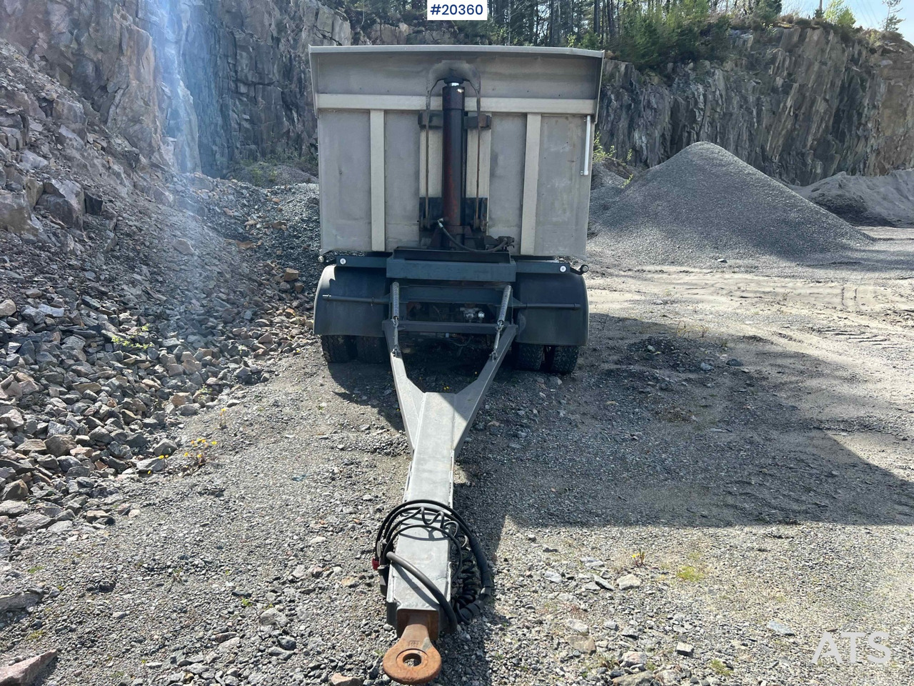 Maur 3 akslet slephenger - Remolque volquete: foto 5 Maur 3 akslet slephenger - Remolque volquete: foto 5