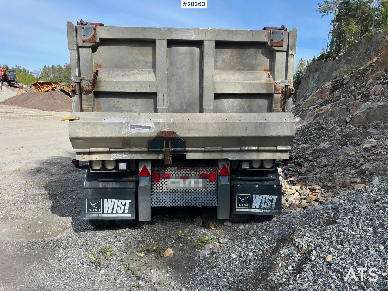 Remolque volquete Maur 3 akslet slephenger: foto 16