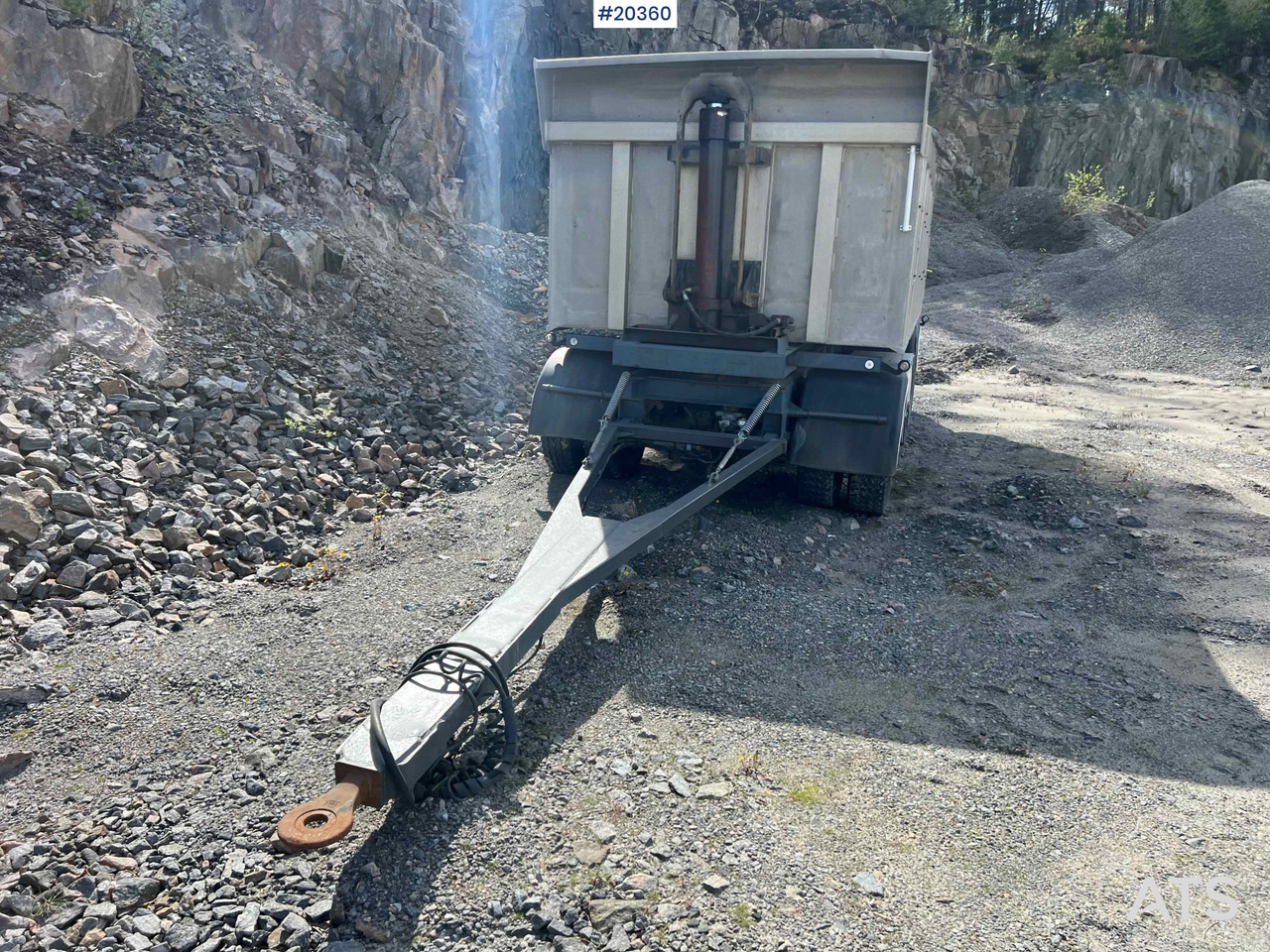 Remolque volquete Maur 3 akslet slephenger: foto 7