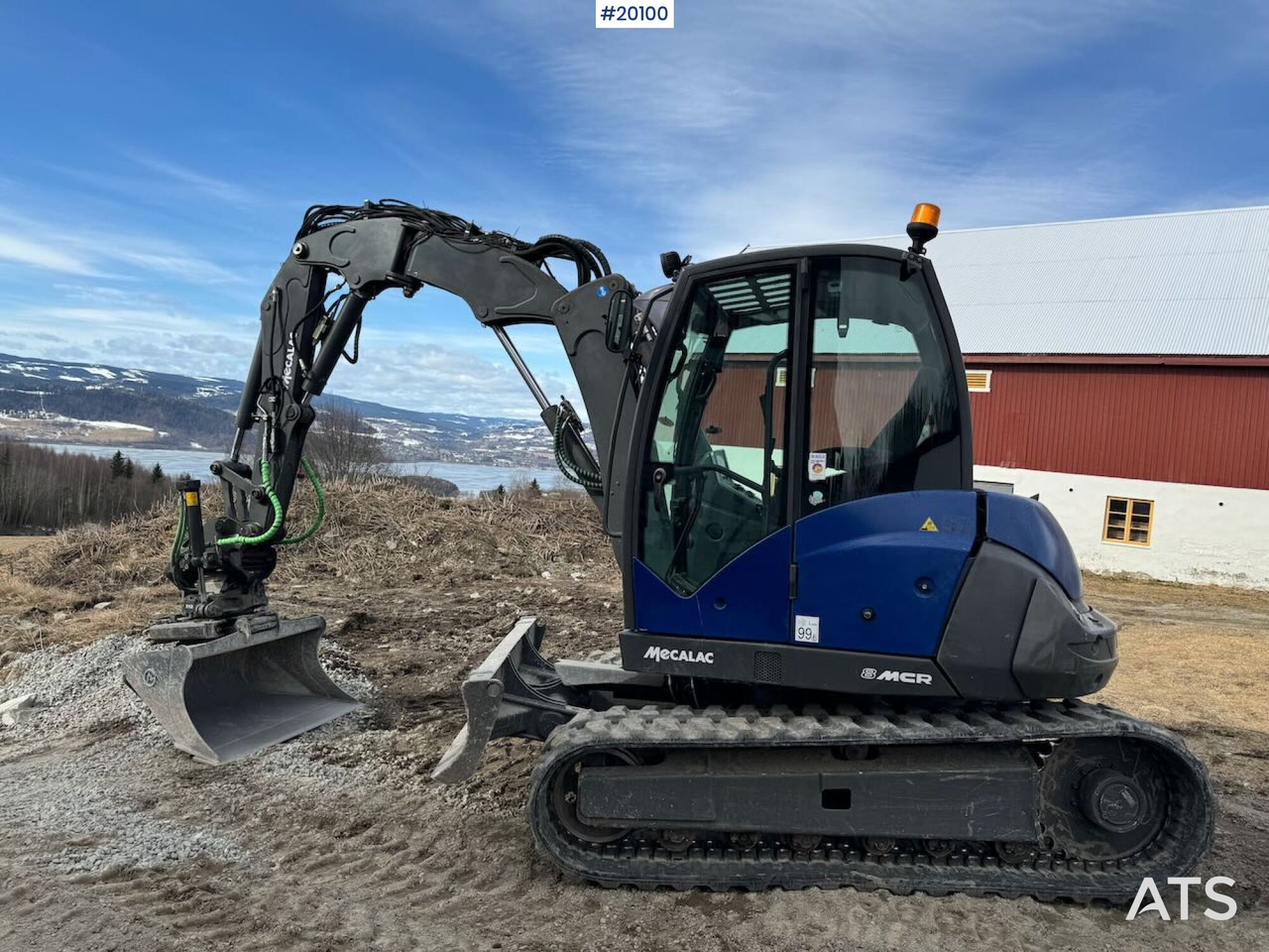 Mecalac 8 MCR-T4 - Miniexcavadora: foto 2 Mecalac 8 MCR-T4 - Miniexcavadora: foto 2