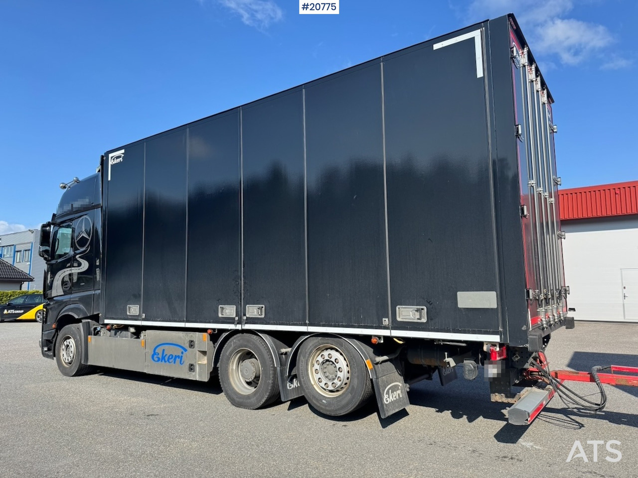 Mercedes Actros - Camión caja cerrada: foto 4 Mercedes Actros - Camión caja cerrada: foto 4