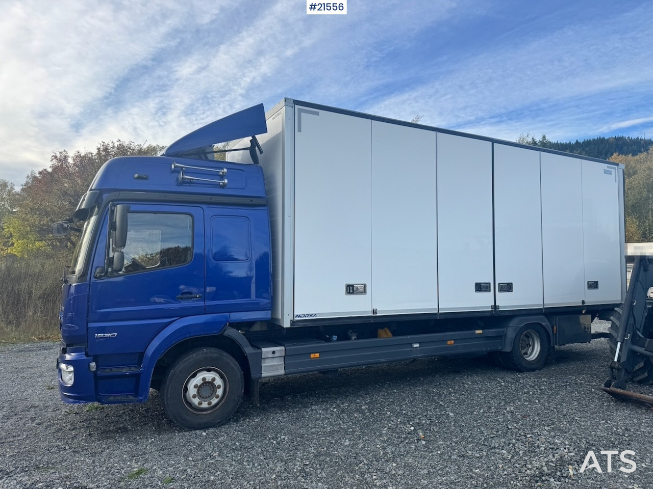 Mercedes Atego 1530 Skapbil m/ Full Sideåpning - Camión caja cerrada: foto 5 Mercedes Atego 1530 Skapbil m/ Full Sideåpning - Camión caja cerrada: foto 5