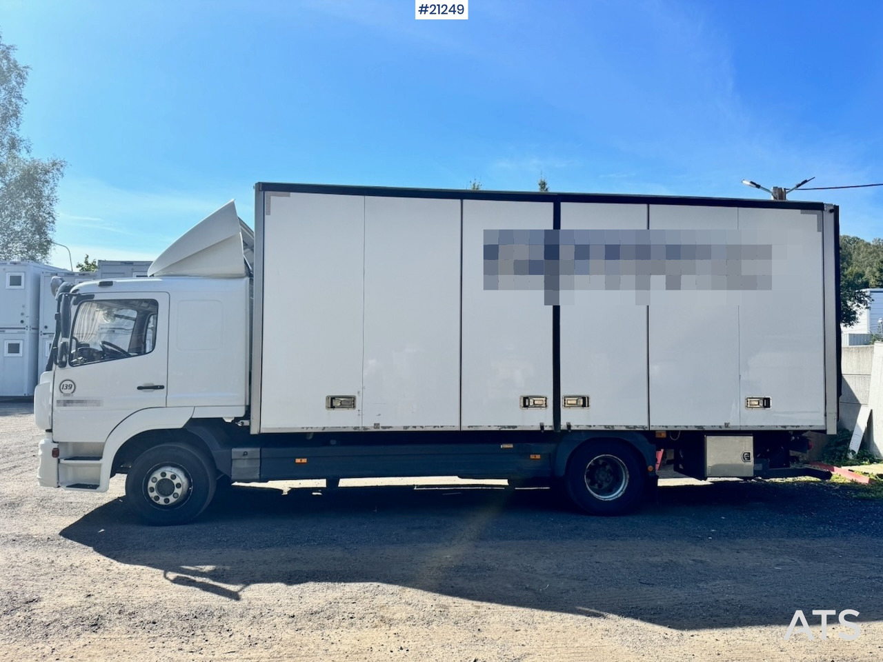Mercedes Atego - Camión caja cerrada: foto 3 Mercedes Atego - Camión caja cerrada: foto 3