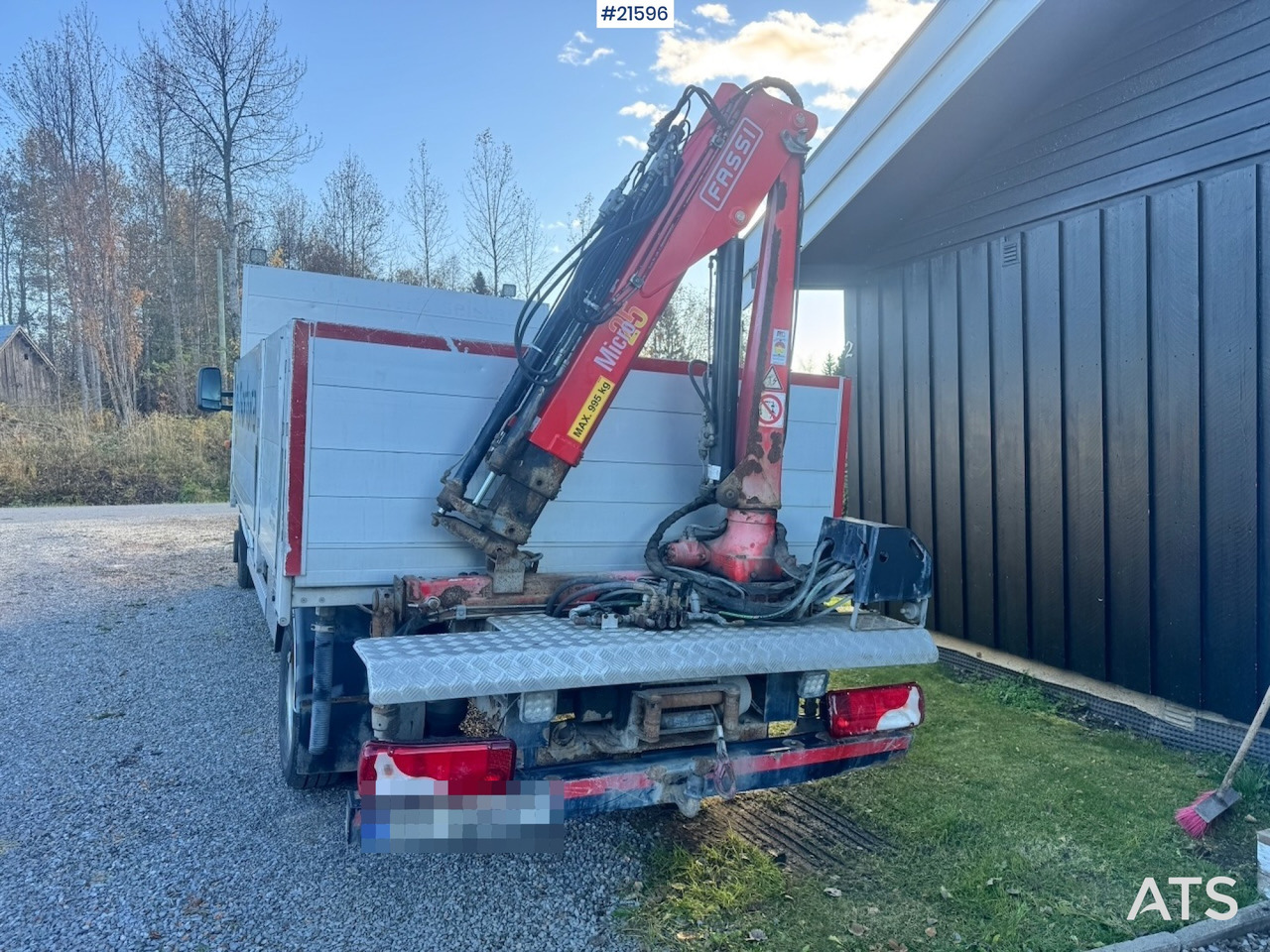 Mercedes-Benz Sprinter 519 4x4 nødslaktbil med vinsj og bakmontert Fassi kran - Furgón: foto 5 Mercedes-Benz Sprinter 519 4x4 nødslaktbil med vinsj og bakmontert Fassi kran - Furgón: foto 5