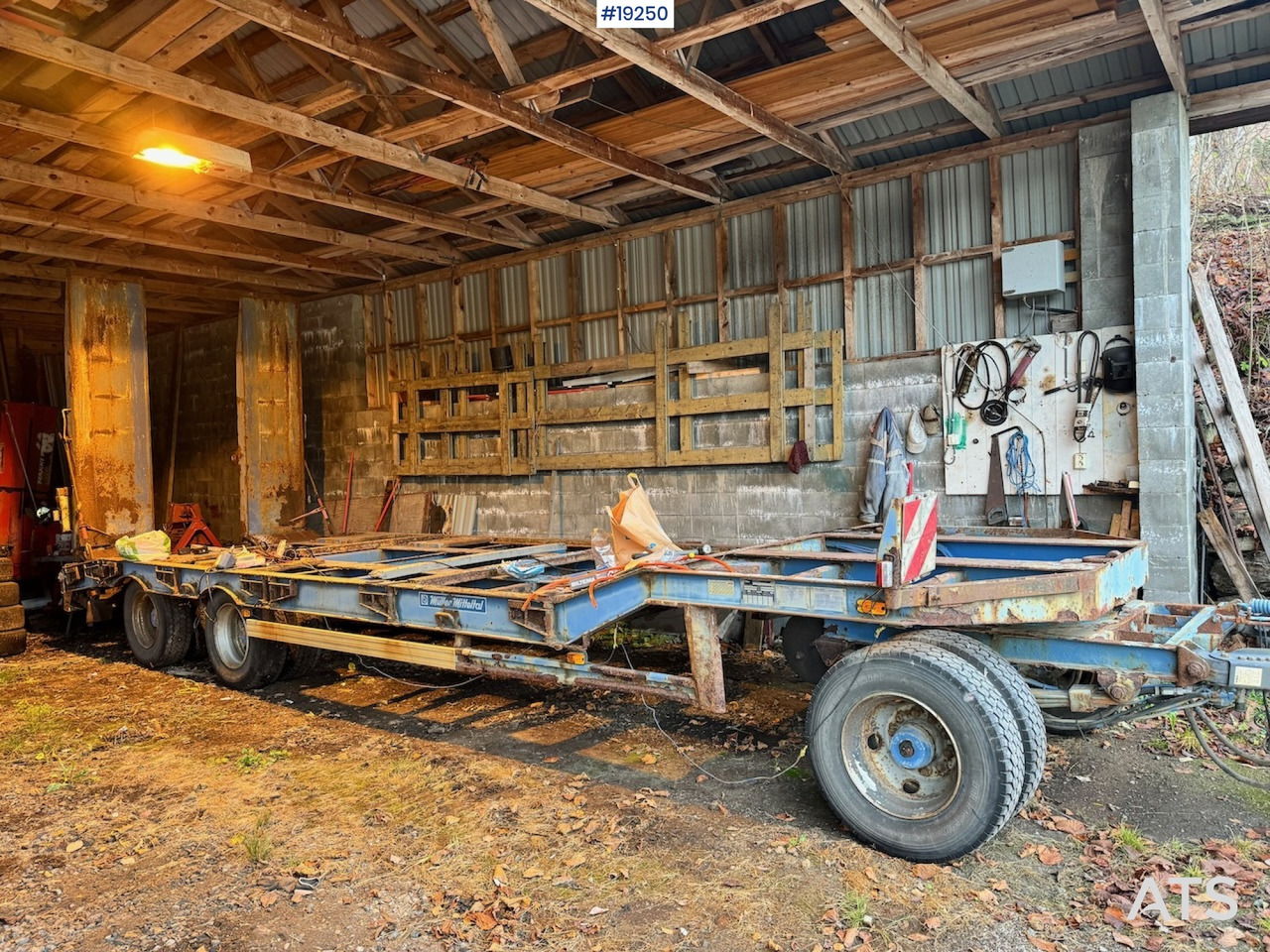 Mueller maskinslep - Semirremolque góndola rebajadas: foto 3 Mueller maskinslep - Semirremolque góndola rebajadas: foto 3